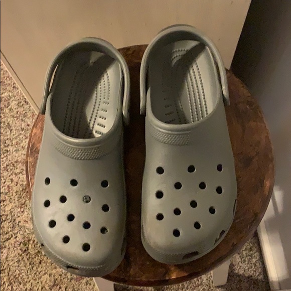 CROCS | Shoes | Gray Mens Crocs | Poshmark